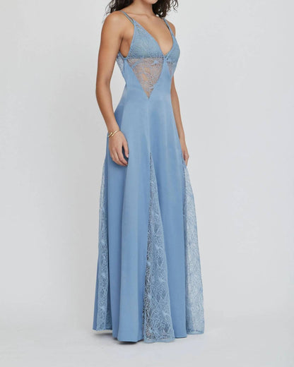 Inhale Panel Slip Dress