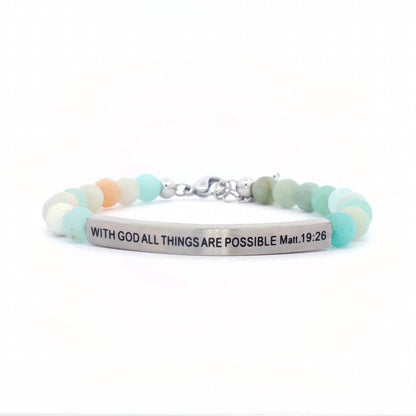 Women's With God All Things Are Possible Bracelet