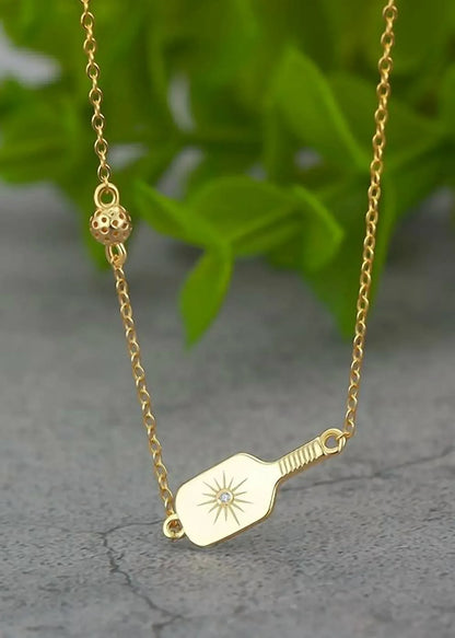 Everwild - Women's Pickleball The Dainty Dinker Necklace - Rack Hunt