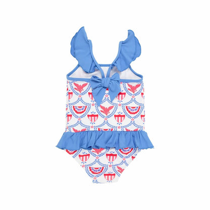 St Lucia Patriotic Swimsuit