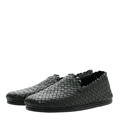 Unisex Nappa Intrecciato Loafers