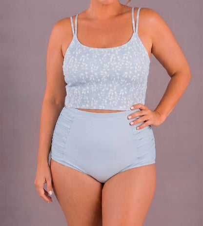 Crisscross Back Swim Top