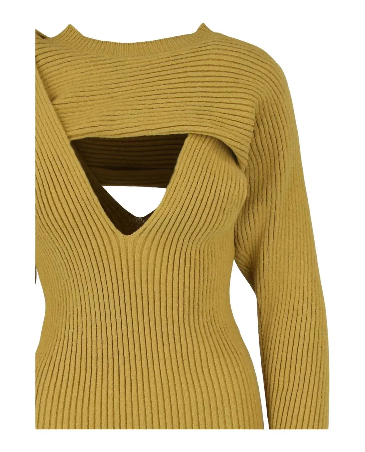Bottega Veneta - Women's Ribbed-knit Dress - Rack Hunt
