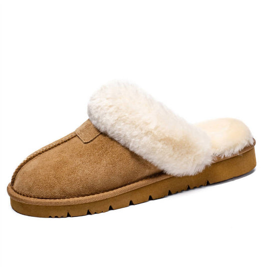 Women's Indoor Shearling Shoes Slippers
