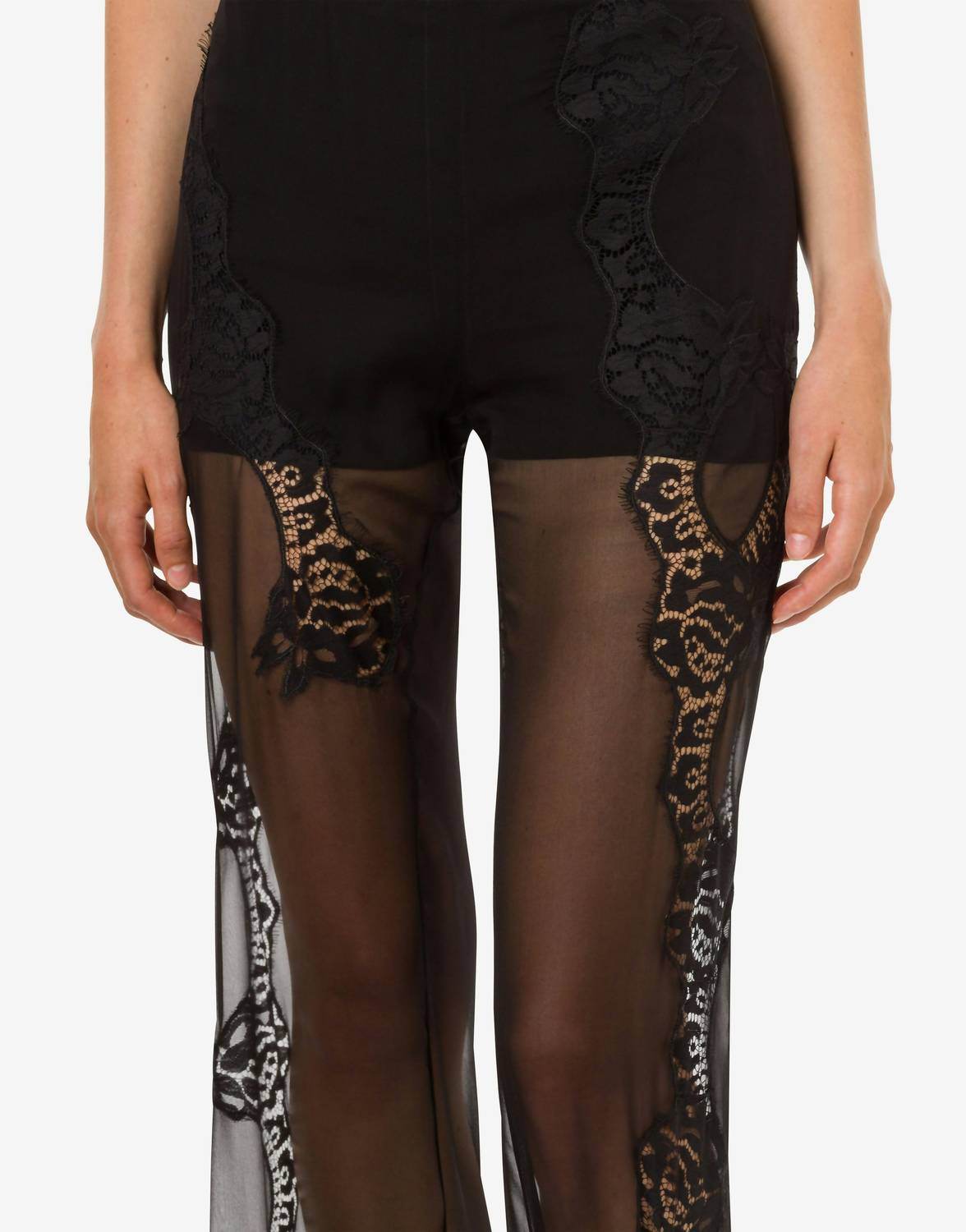 Alberta Ferretti - Organic Chiffon Culottes - Rack Hunt -