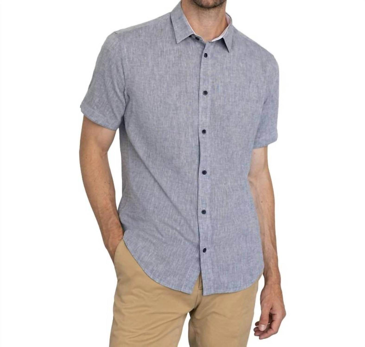 Vustra - Linen Short Sleeves Shirt - Rack Hunt -