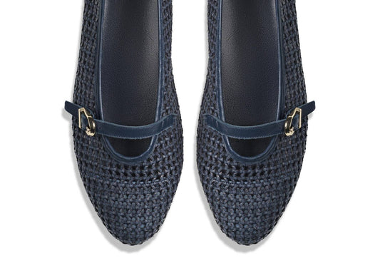 Women's Natalie Mary Jane Strap Detail Flats