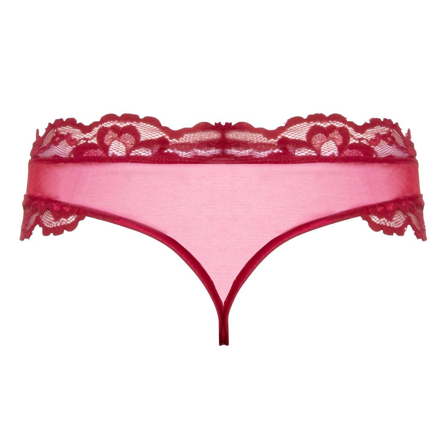 Escora - Selma Stunning Open Tanga With Lace - Rack Hunt -