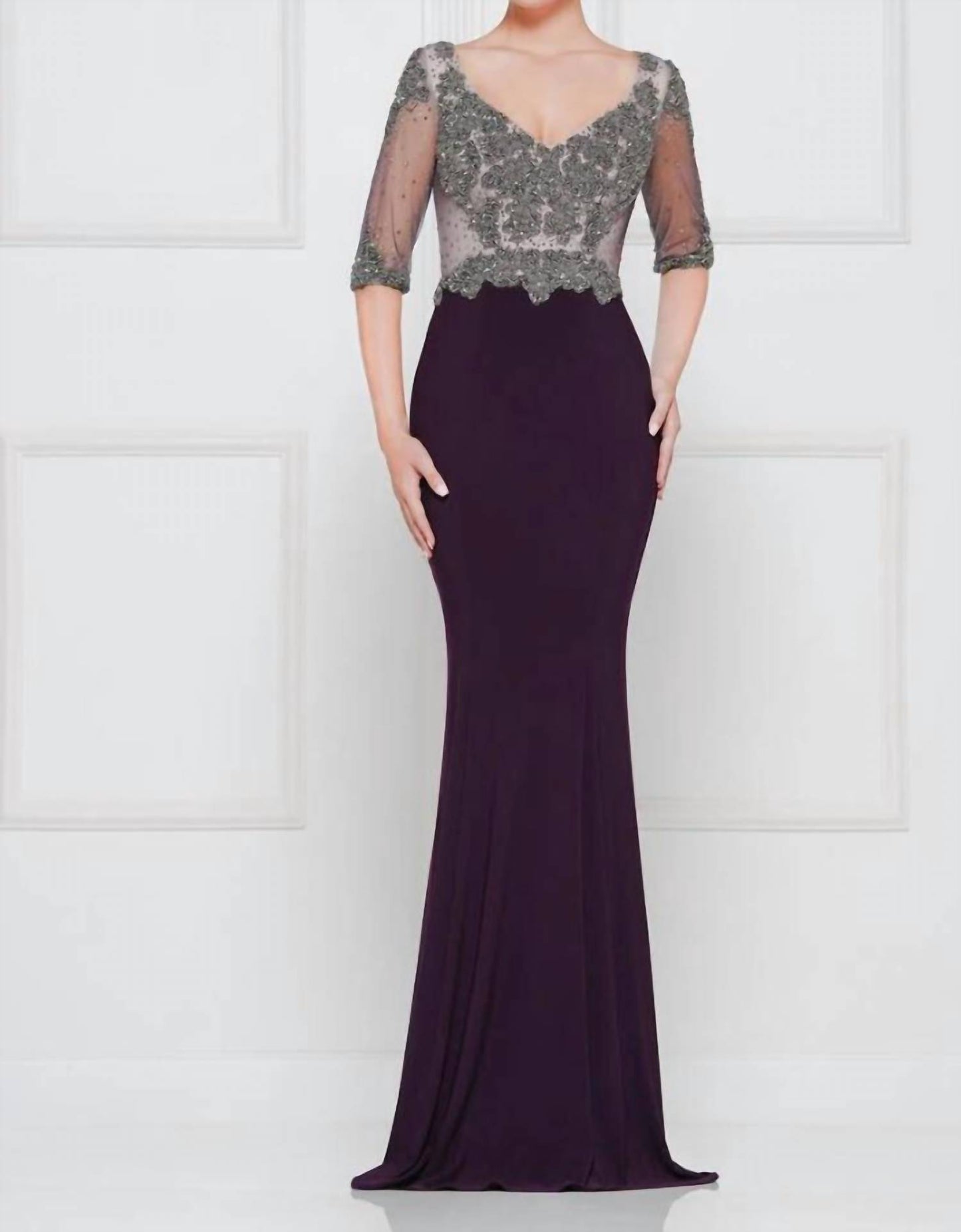 Marsoni Crepe Gown