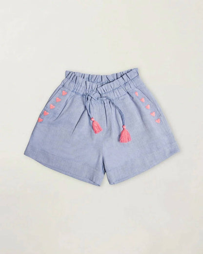 Roman Chambray Shorts