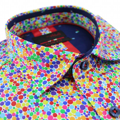 Rainbow Confetti Short Sleeve Shirt