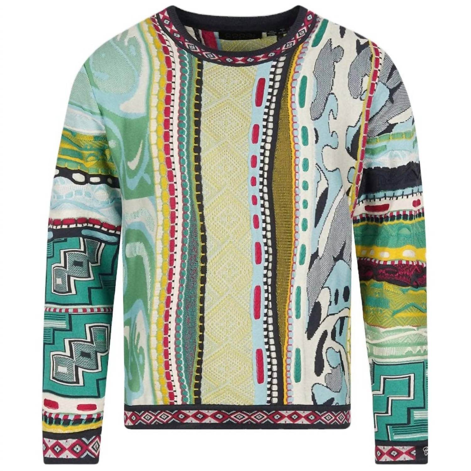 Coogi - Debut Of The Coogi Art Collection Droplet Crewneck Sweatshirt - Rack Hunt