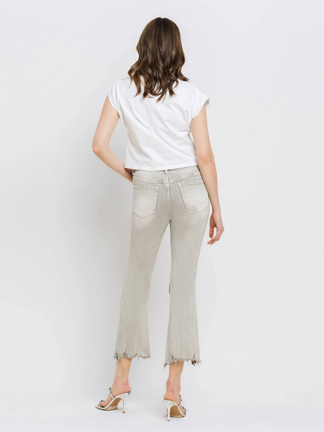 Women's Jaya Lovervet Vintage Crop Flare Jean