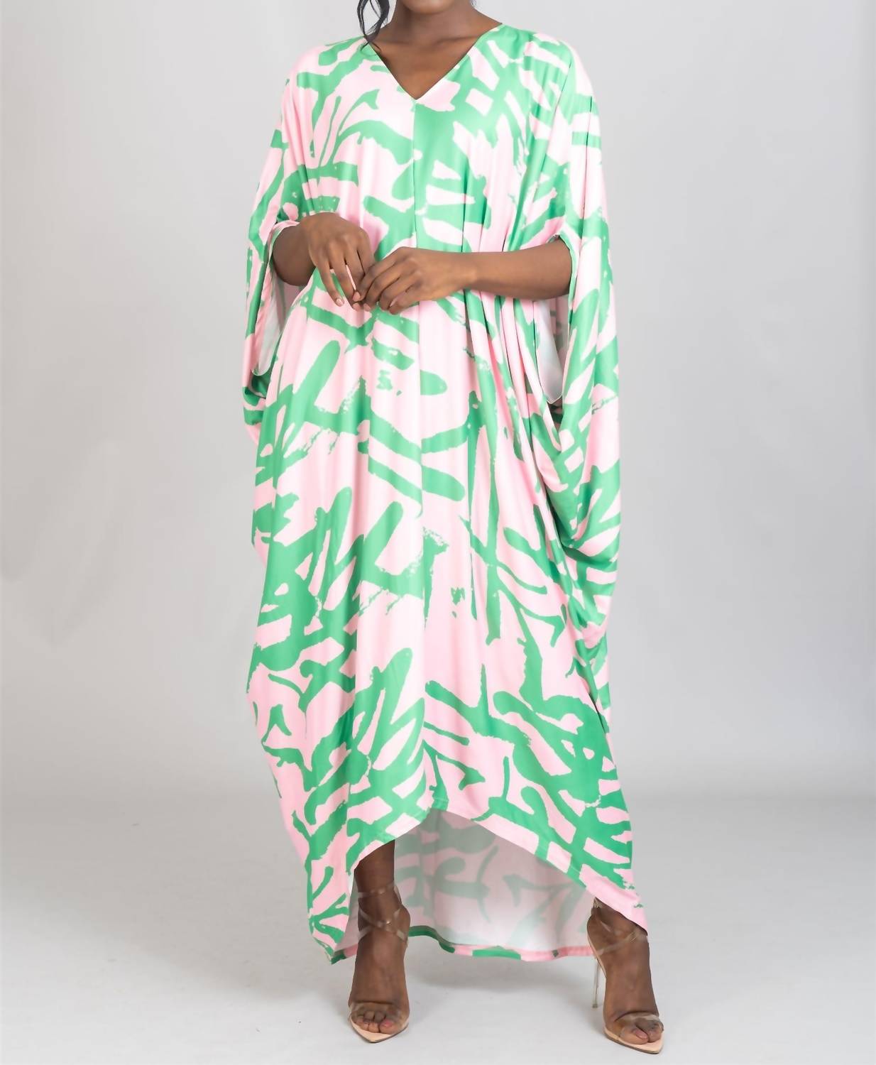 Royal Flow Kaftan Dress