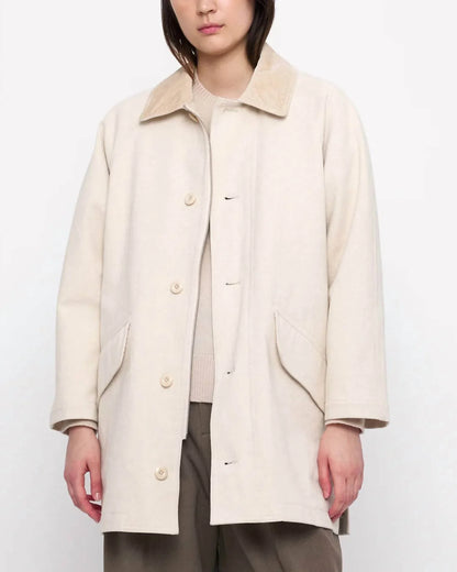 7115 by SZEKI - Mid-length Duster Coat - Rack Hunt