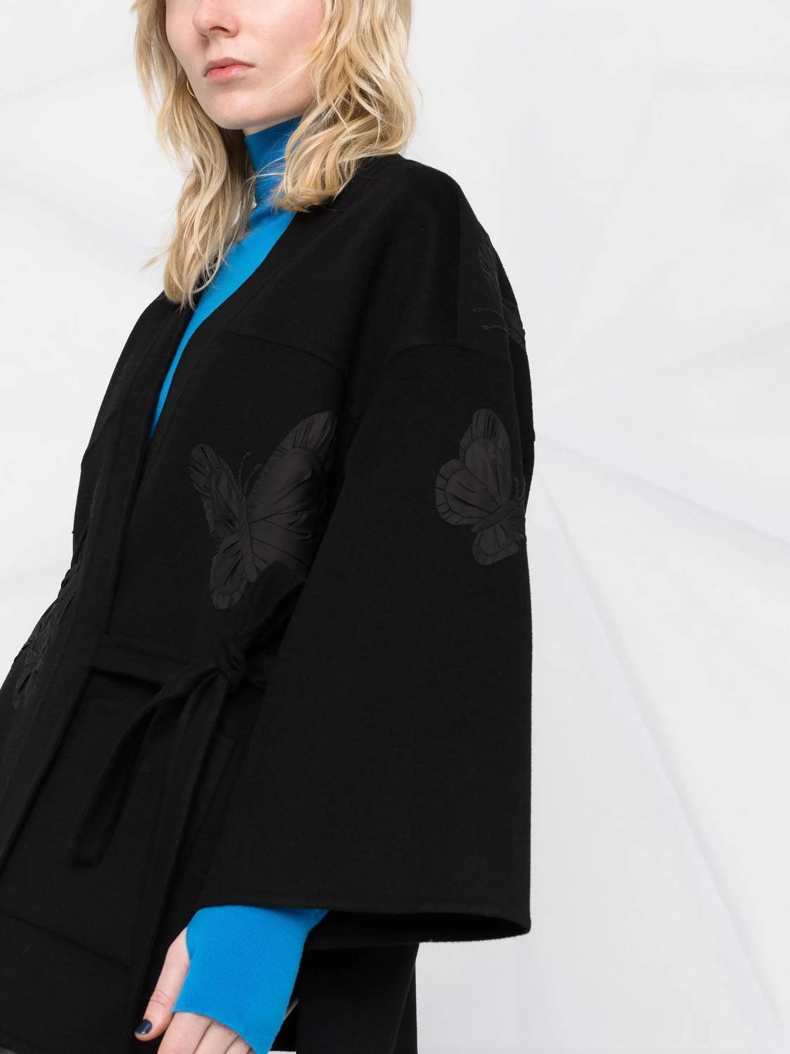 Valentino - Embroidered Butterfly Wrap Jacket - Rack Hunt