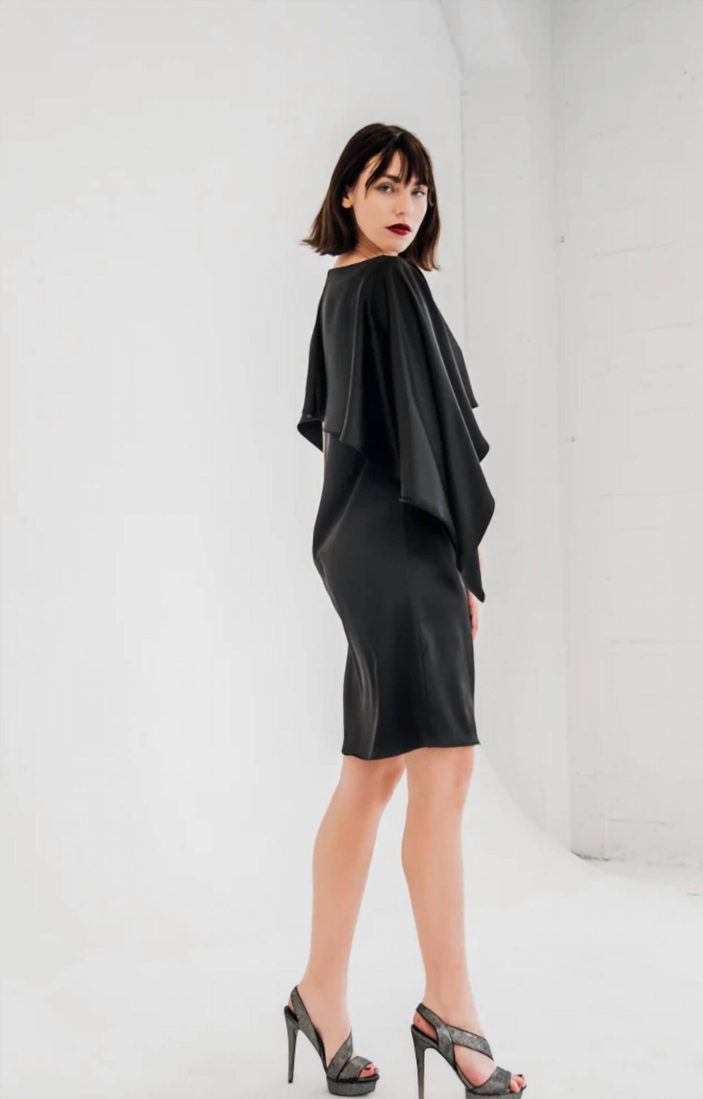 Overlay Cocktail Mini Dress