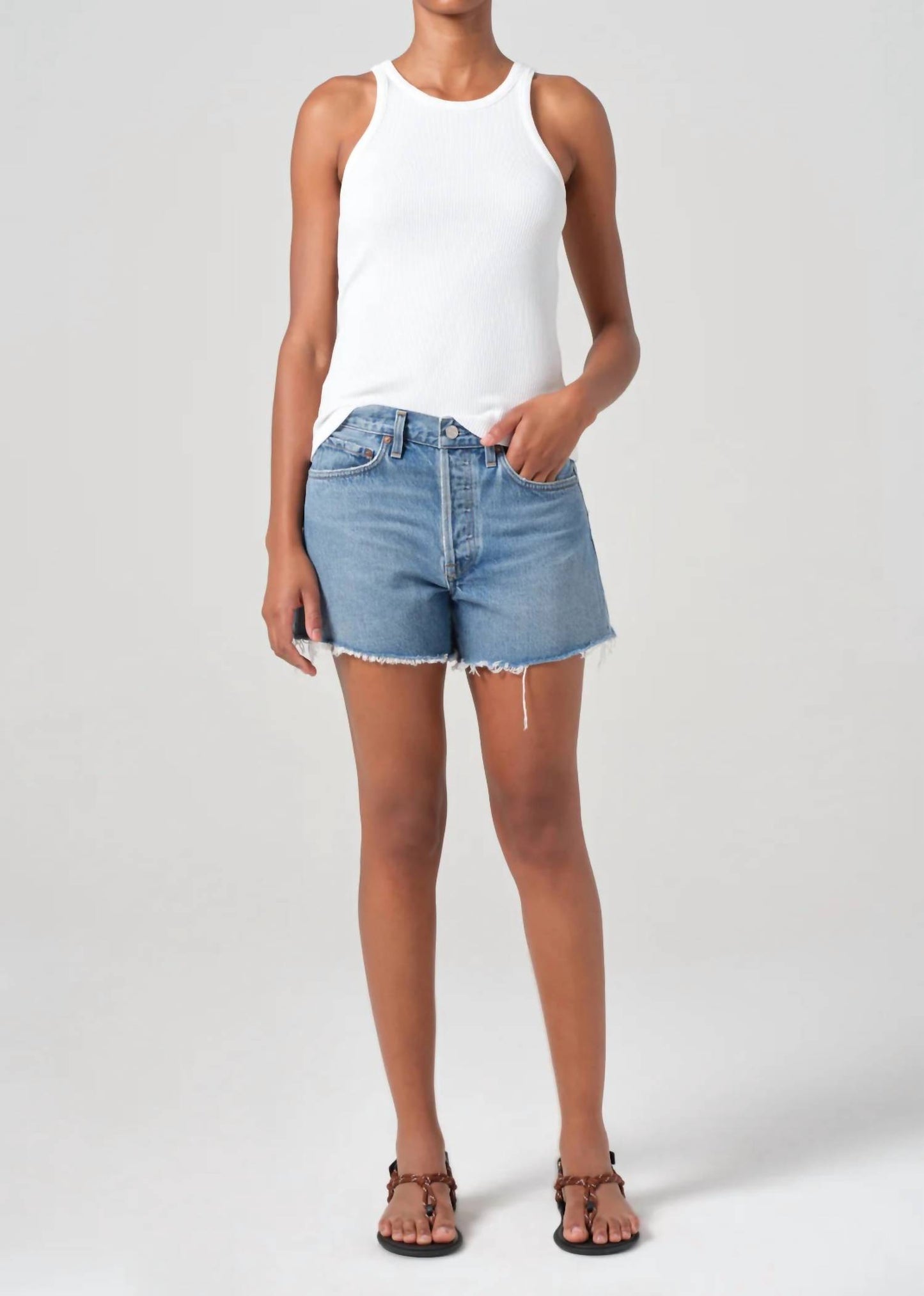 Parker Cotton Long Short