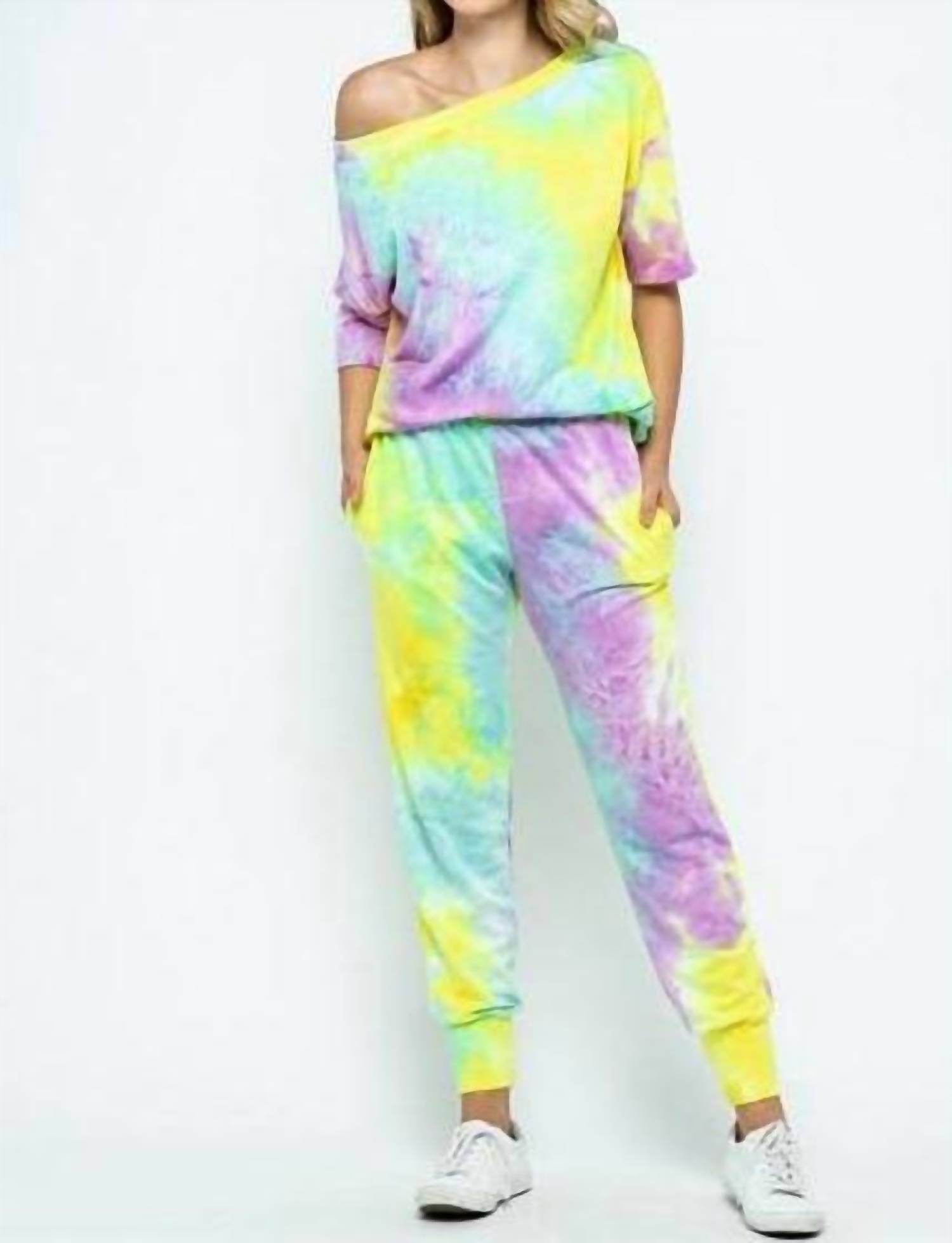 Ellis - Riki Tie Dye Jogger Set - Rack Hunt -