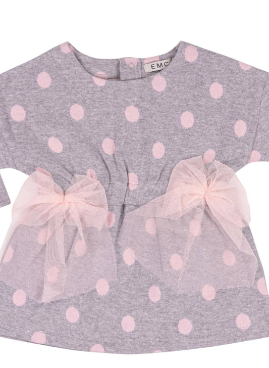 Girls Jacquard Knitted Dress