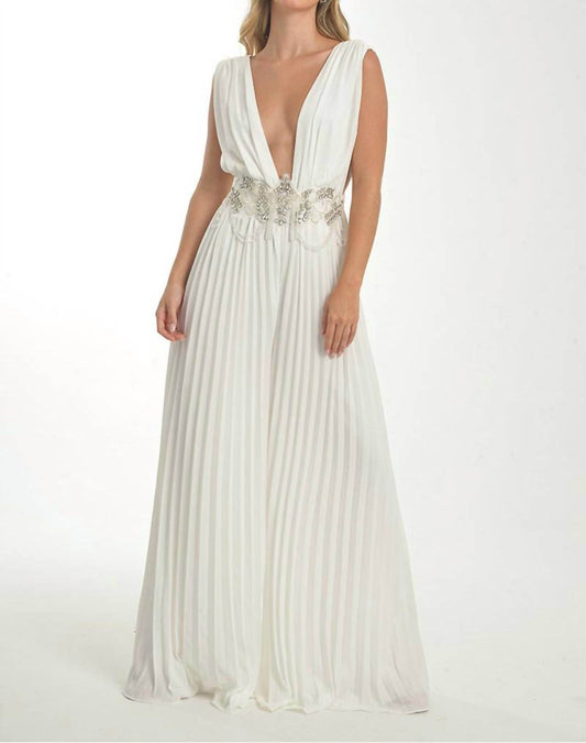 Steffany Milano - Radiate Elegance Jumpsuit - Rack Hunt -