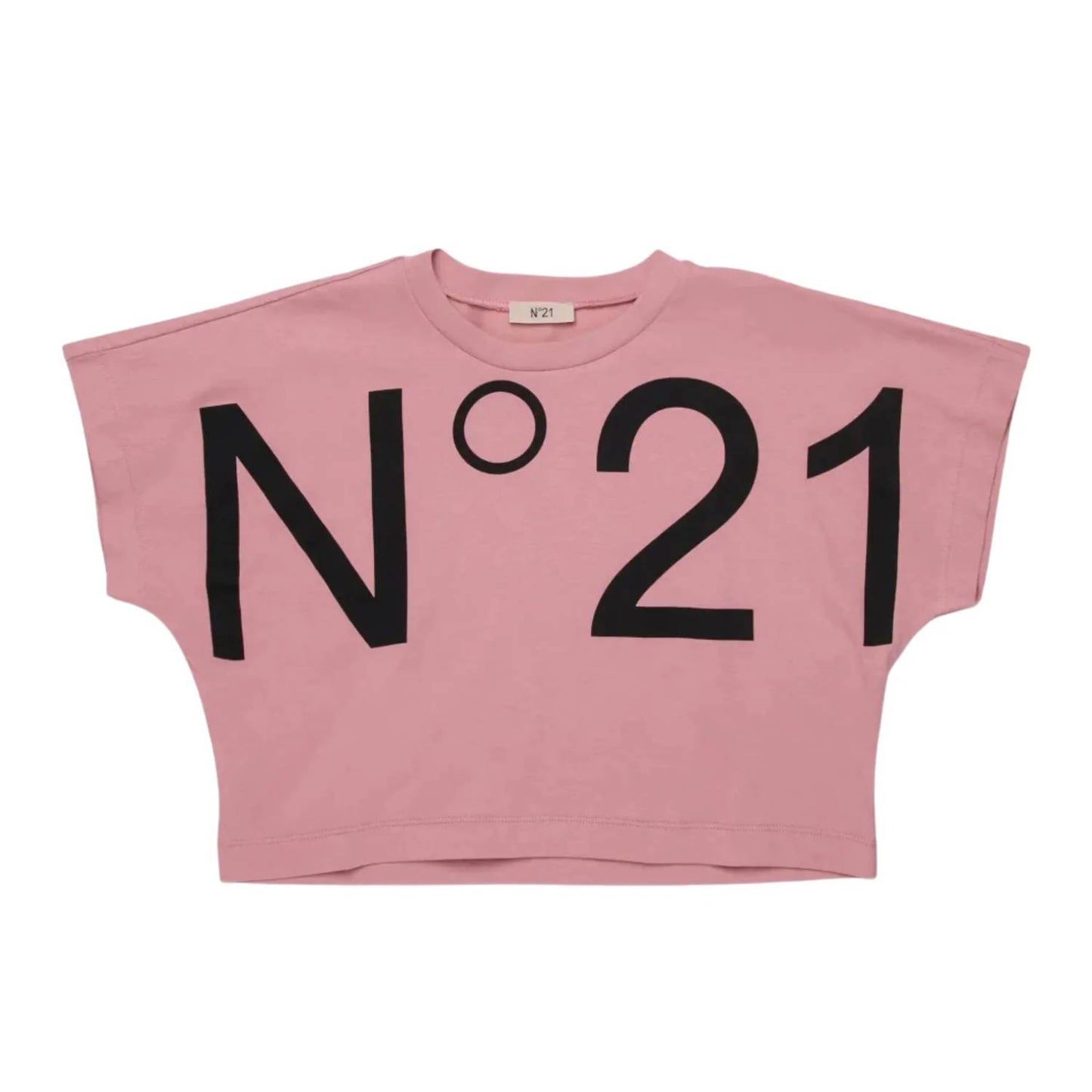 Girls Cropped Logo T-shirt