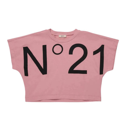 Girls Cropped Logo T-shirt