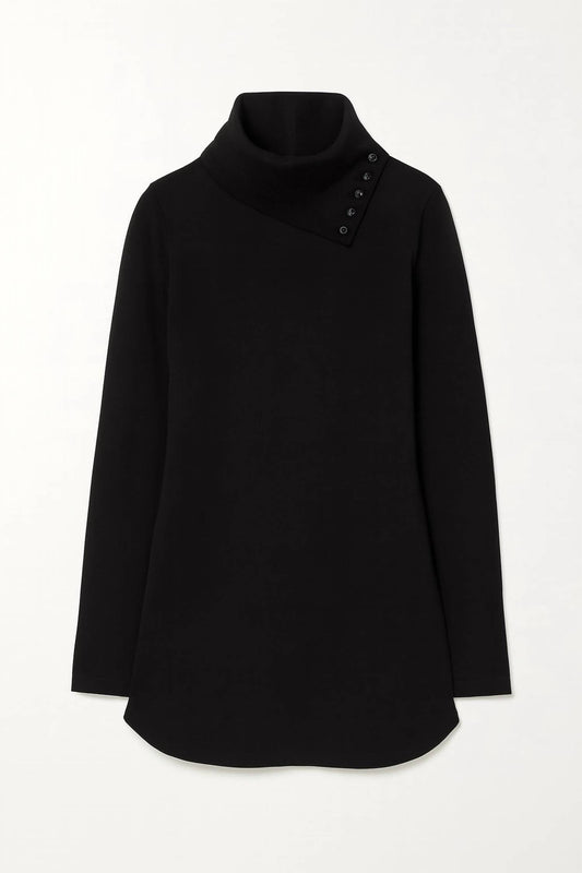 The Kinsale Fold-over Turtleneck Top