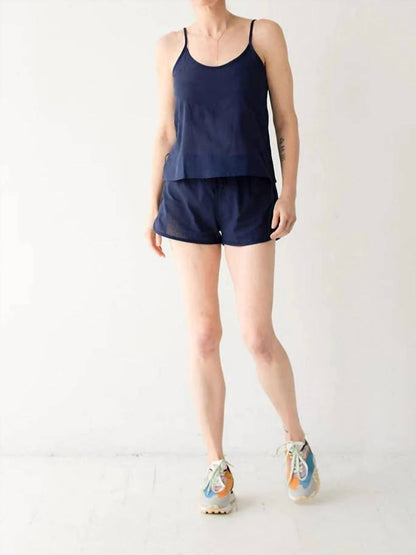 Woven V-back Tank
