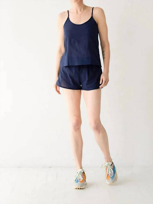 Woven V-back Tank