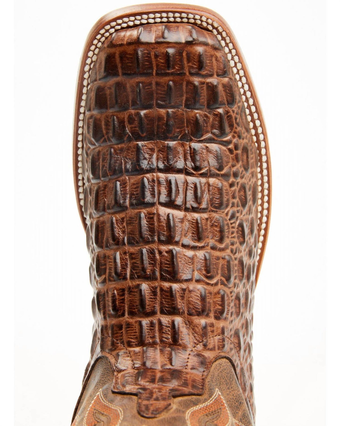 Men's Crocodile Print Western Boots