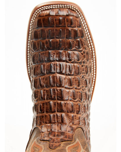 Men's Crocodile Print Western Boots