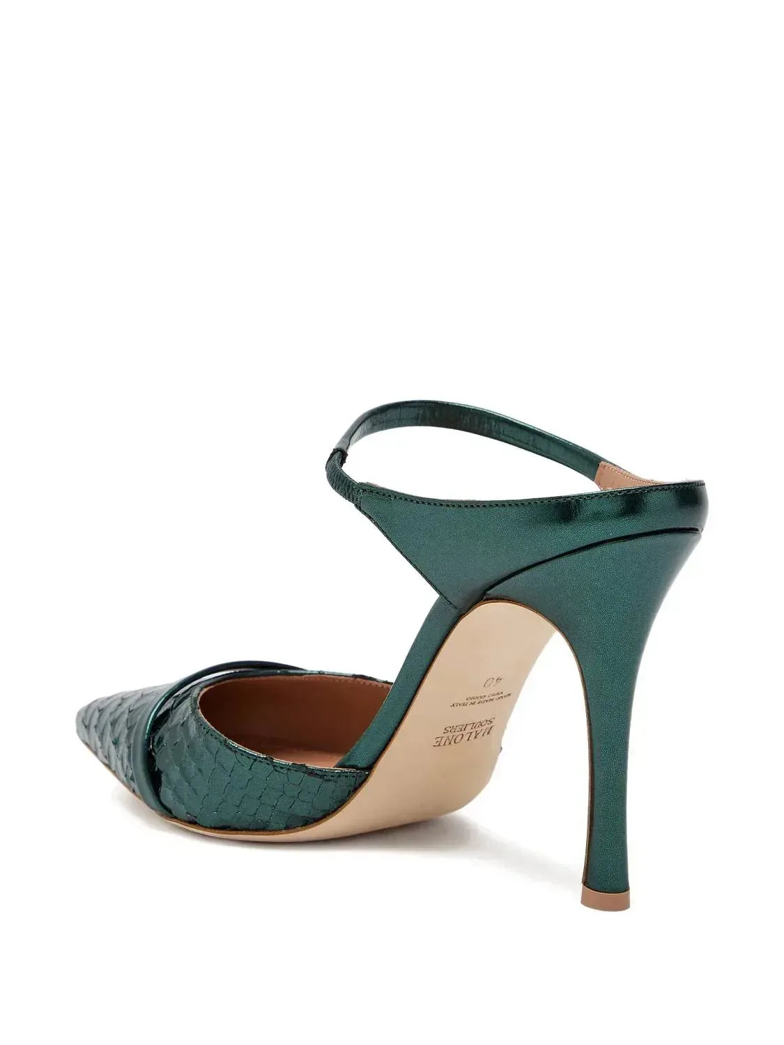 Malone Souliers - Women's Uma 90 Leather Mules - Rack Hunt