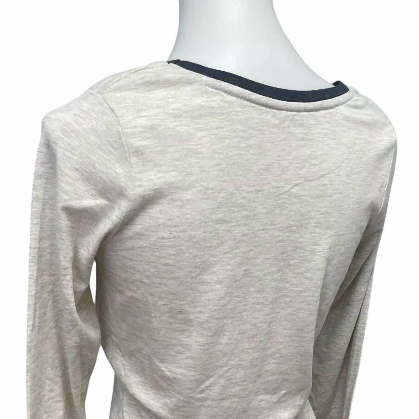 Women's Rock Music Guitar Long Sleeve Crew Neck Tee