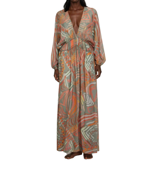 Cortina Maxi Kaftan Dress