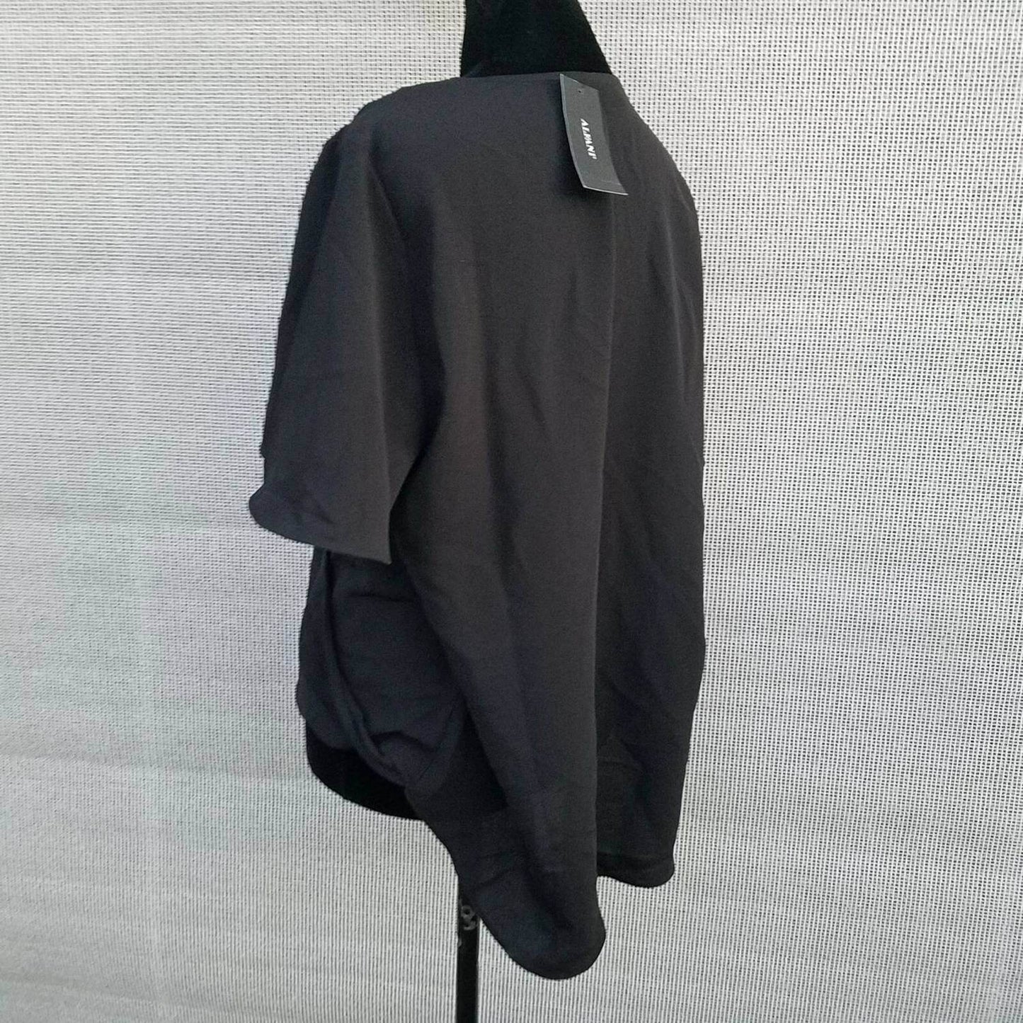 Alfani - Women's Short Sleeve V-neck Pleated Top - Rack Hunt -