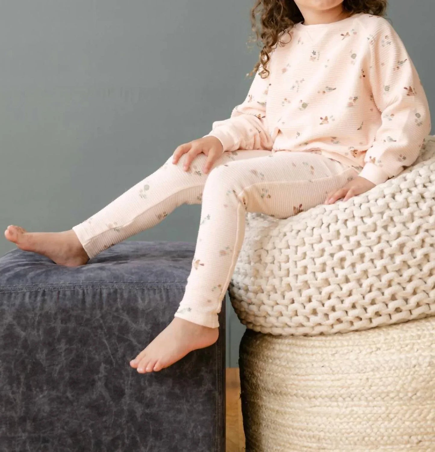 Dear Hayden - Girl's Waffle Long Sleeve Tee - Rack Hunt