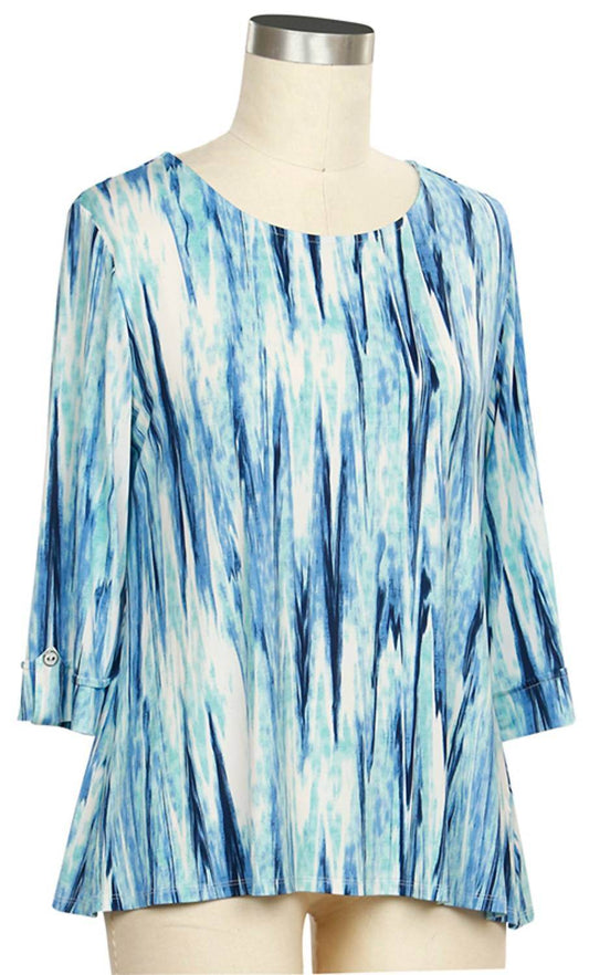 Southern Lady - Women's Stripe Tunic Top - Rack Hunt -