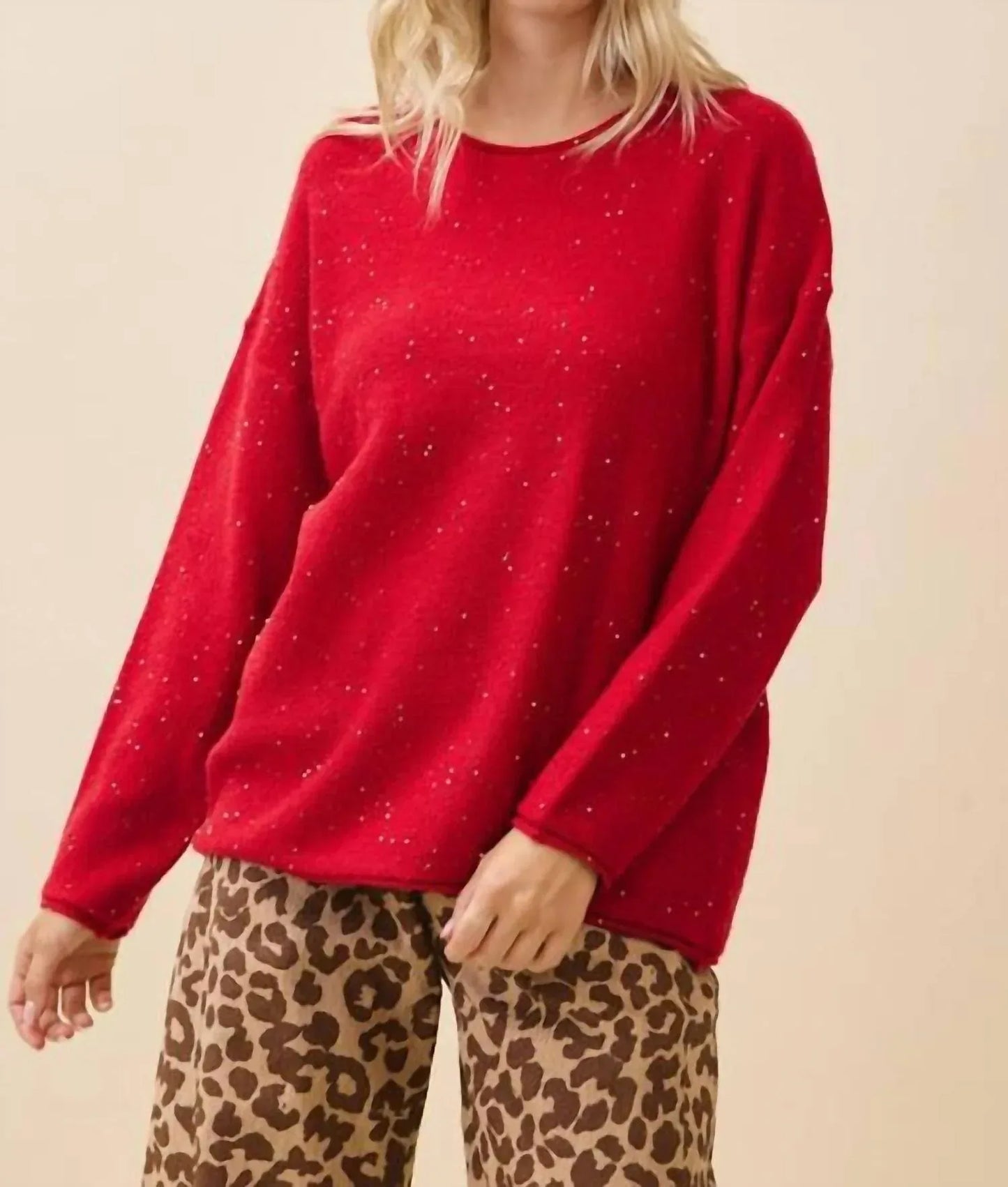 GeeGee X Lovelo - Ruby Glow Sweater - Rack Hunt