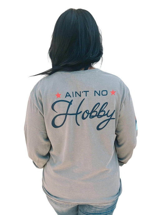 Barstool Sports - Unisex Ain't No Hobby Long Sleeve Tee - Rack Hunt -