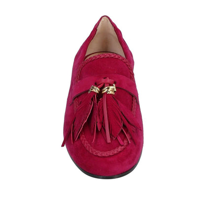 Women's Tassel Design Suede Loafers