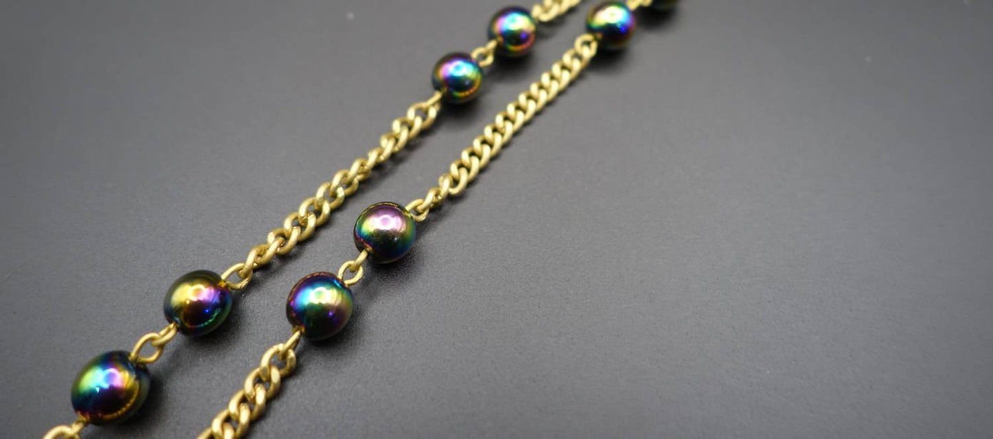 StandAwt - Women's Rainbow Sunglasses Chain - Rack Hunt -