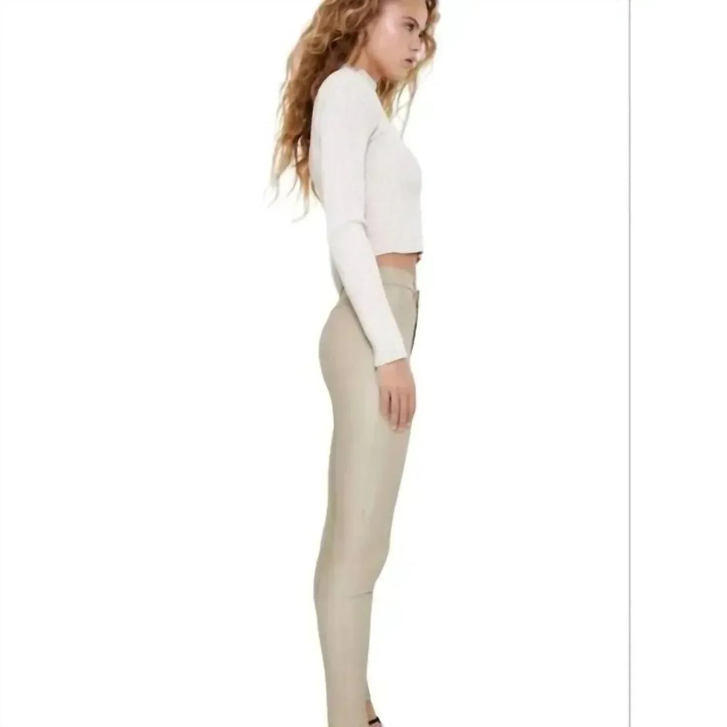 Zara - Coated Skinny Leggings - Rack Hunt