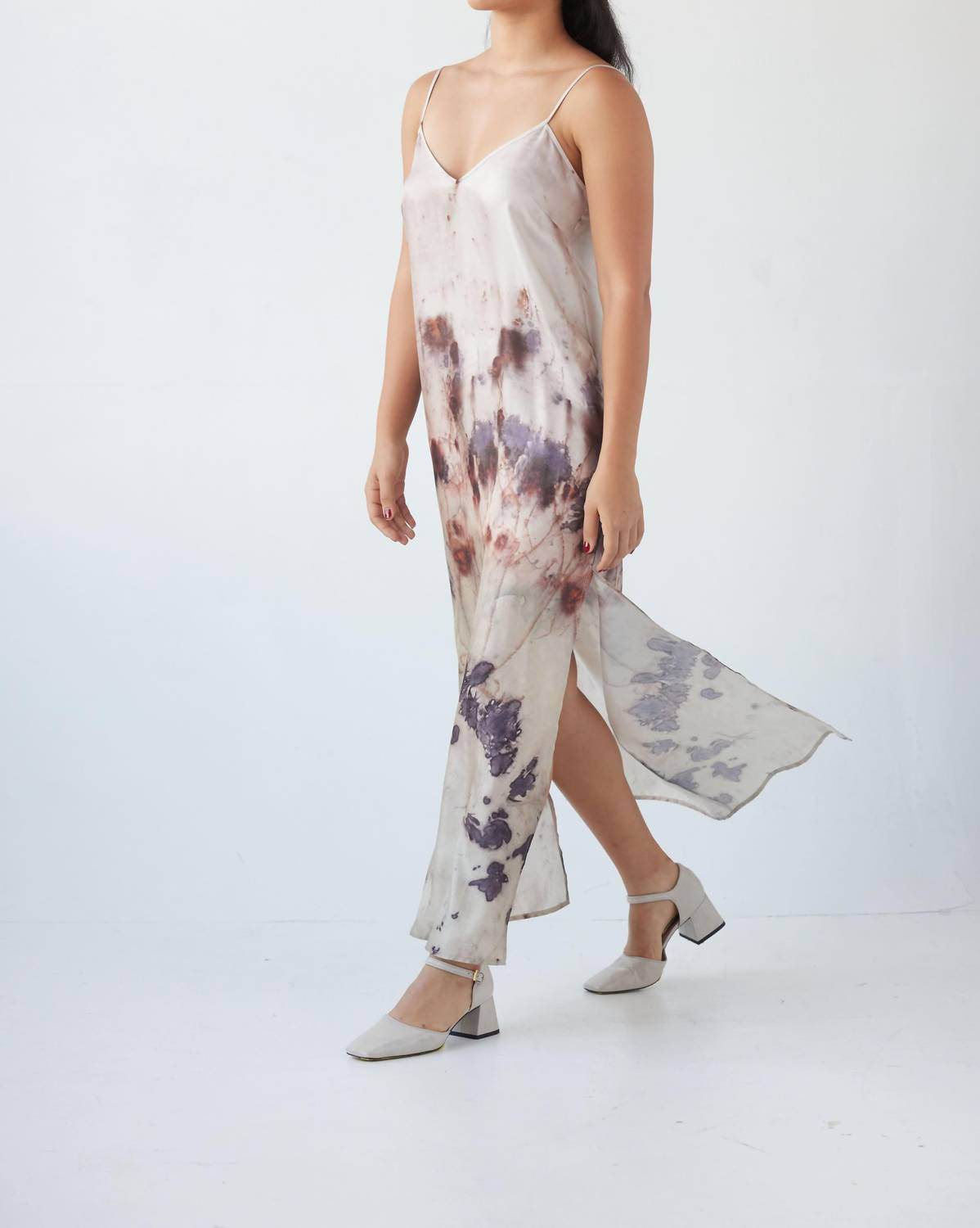 Rose Velvet - Kate Silk Slip Maxi Dress - Rack Hunt
