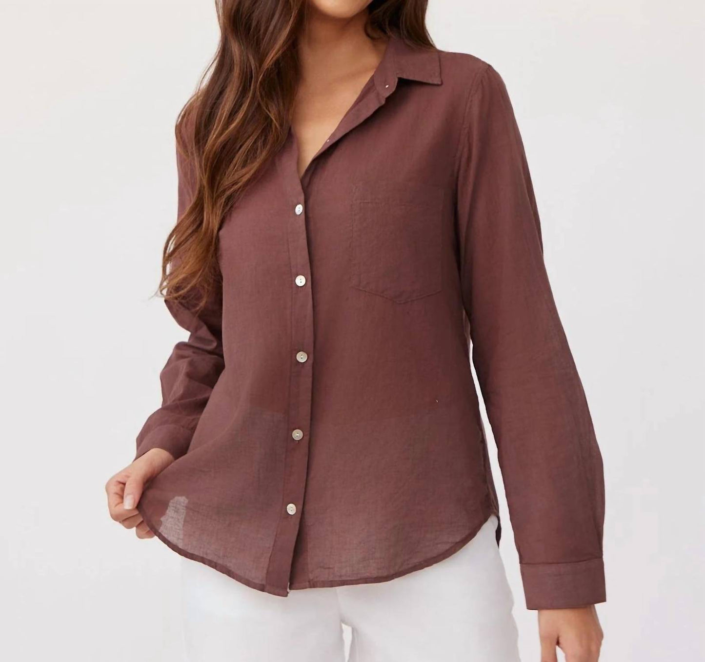 Pocket Button Down Shirt