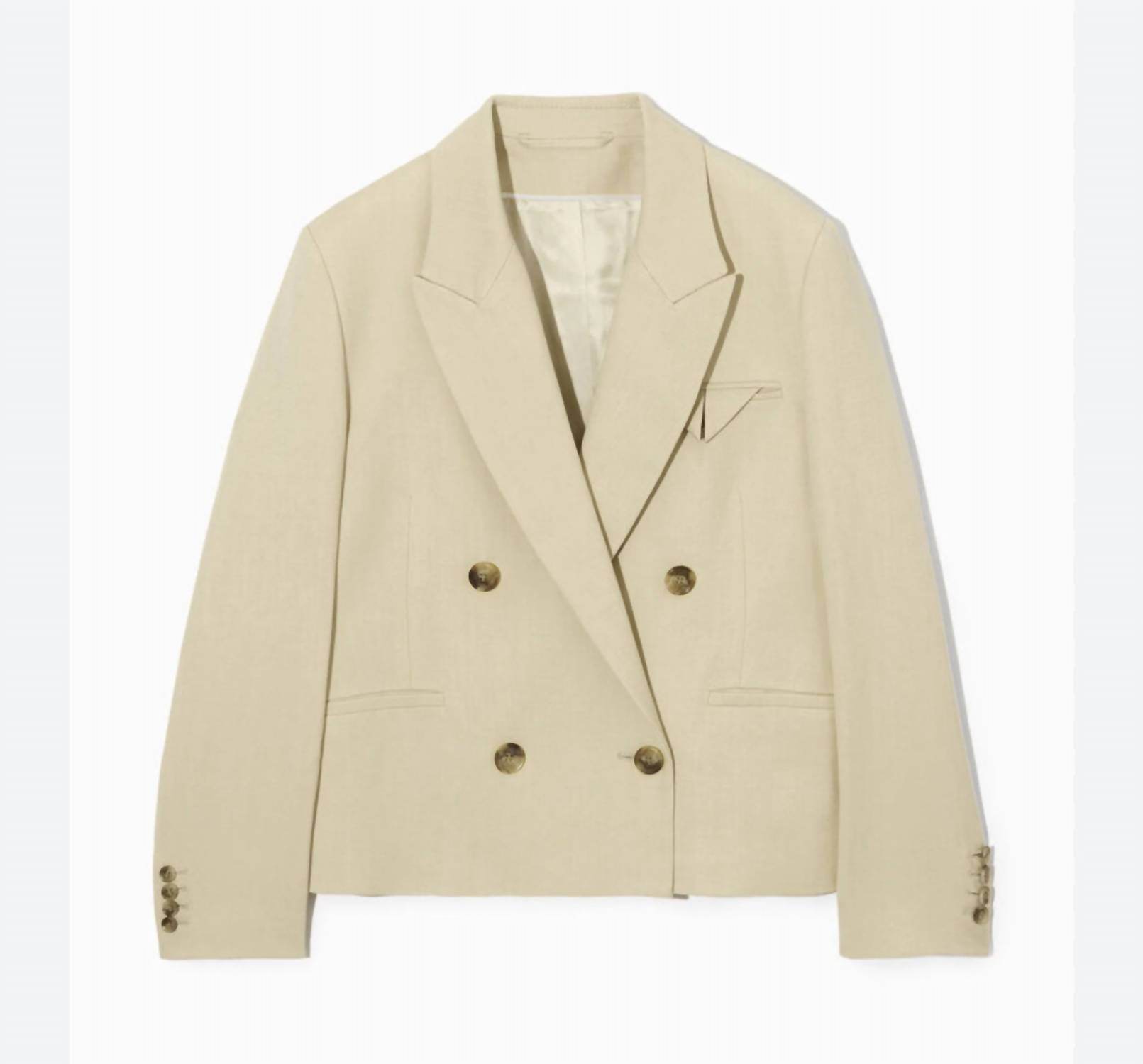 COS - Double Breasted Cropped Blazer - Rack Hunt -