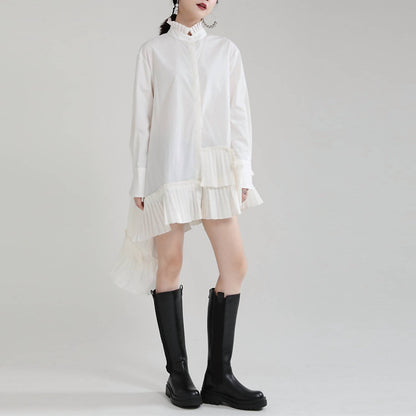 Great Shirt With Asymmetrical Hem