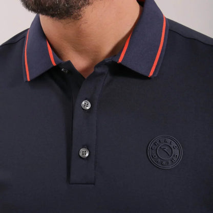 Chervò USA - Men's Annuncio Long Sleeve Thermal Polo - Rack Hunt
