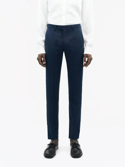 Tiger of Sweden - Tenuta Classic Slim Fit Linen Trousers - Rack Hunt
