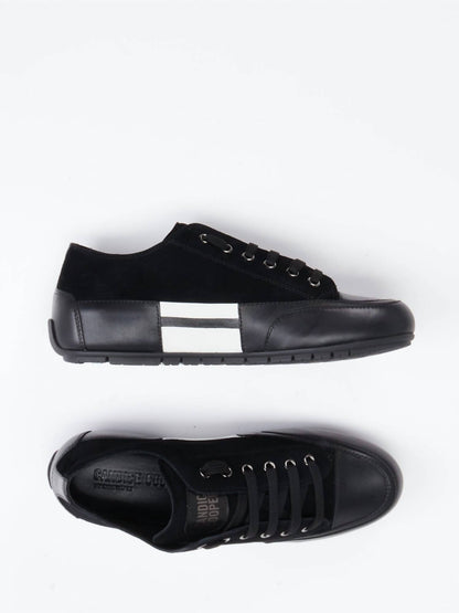 Women's Rock Patch Fashion Leather Sneakers